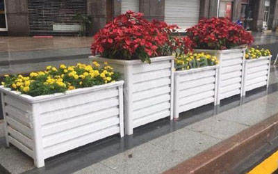 市政道路隔離花箱